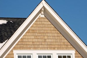 Cedar Siding House Gable